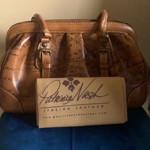 Patricia Nash Handbag Map print